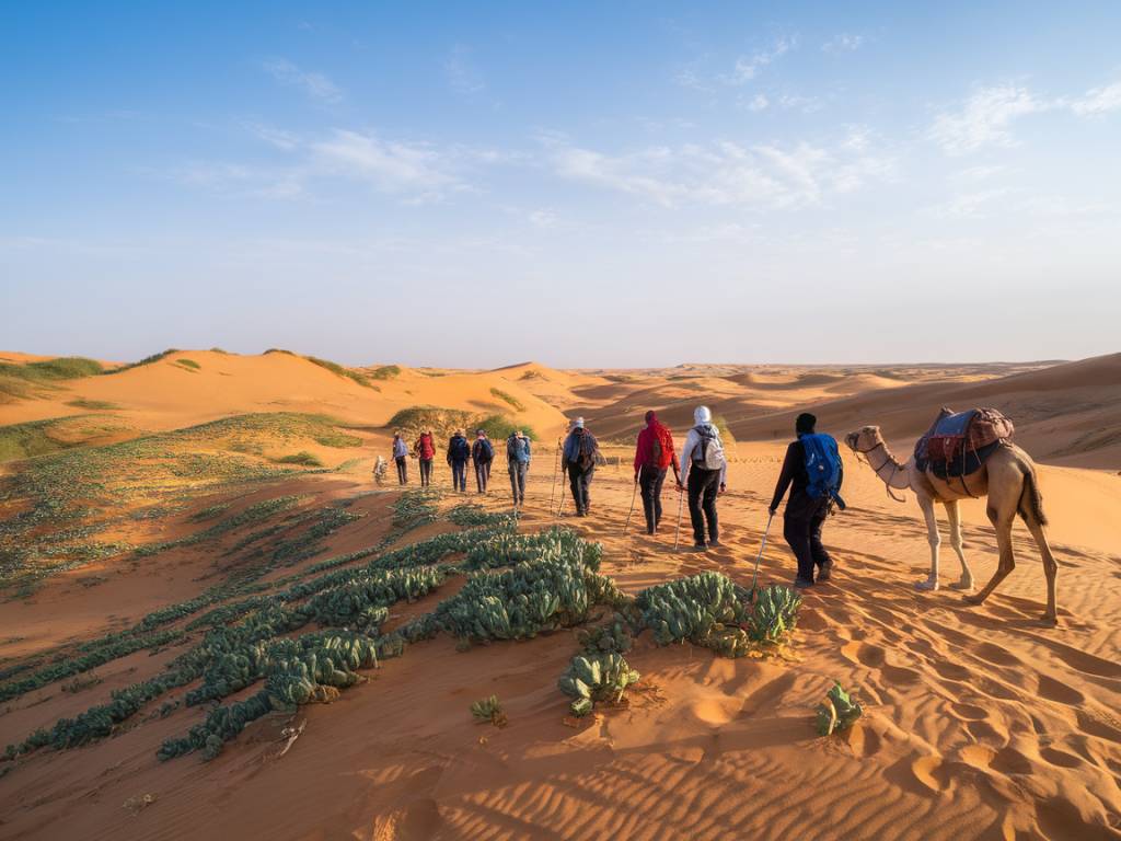 trek sahara au printemps : conseils et itinéraires incontournables